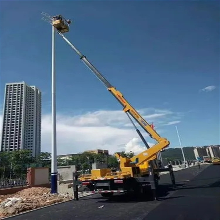 宁国维修路灯的曲臂升降车出租