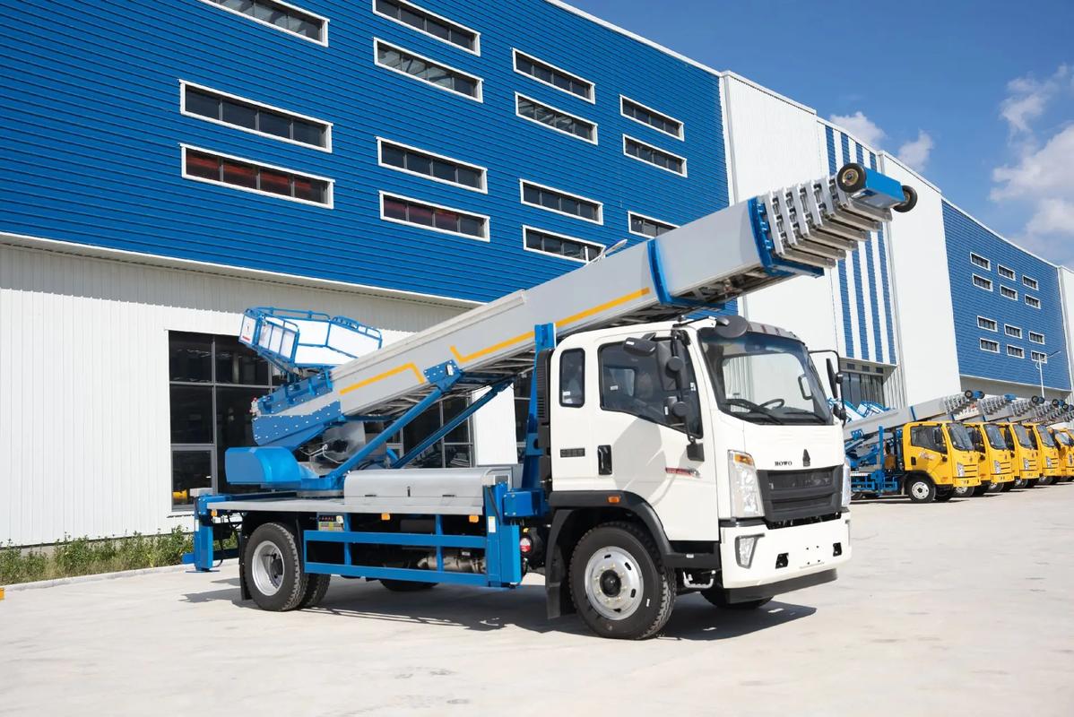 宁国出租云梯车高空作业车 建筑垃圾搬运